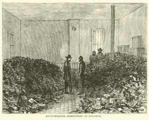 Equipaggiamenti consegnati da Johnston, aprile 1865 da American School