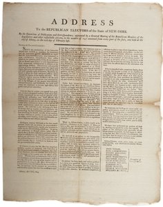 Discorso agli elettori repubblicani dello stato di New York, 6 aprile 1804 da American School