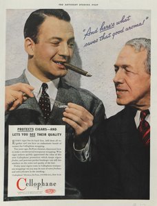 Pubblicità per DuPont Cellophane, 1937