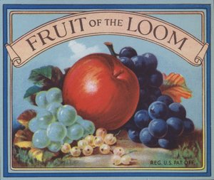 Pubblicità per abbigliamento Fruit of the Loom da American School
