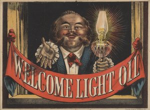 Pubblicità per Welcome Light Oil da American School