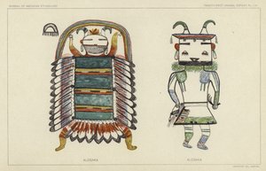 Alosaka (litografia a colori) da American School