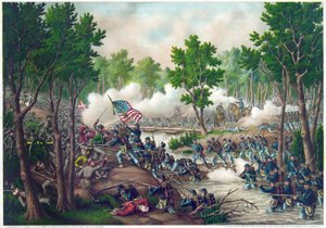 Guerra Civile Americana (1861-1865): battaglia di Spotsylvania Court House 9-12 maggio da American School