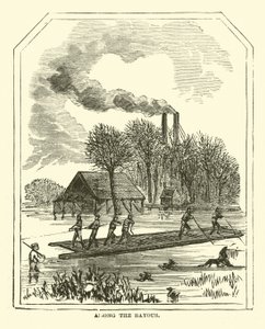 Tra i Bayou, marzo 1863 da American School