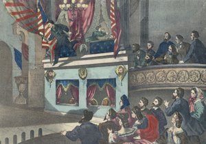 Assassinio del Presidente Abraham Lincoln, c.1865