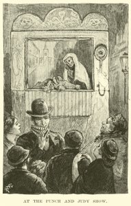 Alla Spettacolo di Punch e Judy da American School