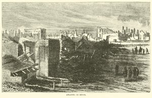 Atlanta in rovina, novembre 1864 da American School