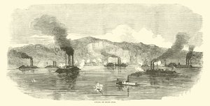 Attacco a Grand Gulf, aprile 1863 da American School
