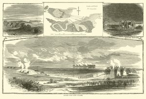 Attacco a Fort Pulaski, aprile 1863 da American School