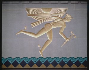 Bassorilievo raffigurante Mercurio dall