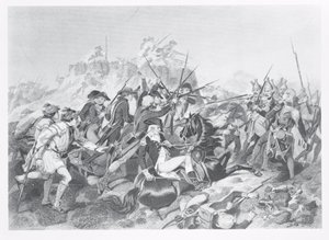 Battaglia di Saratoga - Il generale Arnold ferito nell