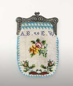 Borsa con perline da American School