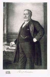 Benjamin Harrison (1833-1901), 23º Presidente degli Stati Uniti d