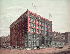 Souvenir di Bloomingdales, 1886 da American School