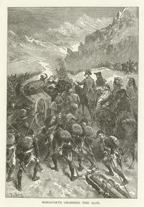 Bonaparte attraversa le Alpi da American School