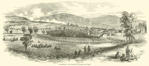 Boonesboro e Turners Gap, da ovest, settembre 1862 da American School