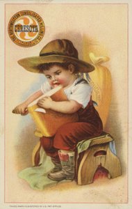 Ragazzo che affetta una pagnotta di pane da American School
