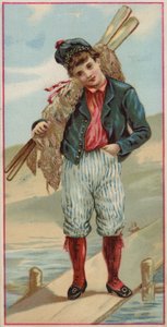 Ragazzo sul molo da American School