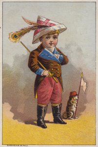 Ragazzo con piuma nel cappello