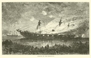 Incendio del Mississippi, aprile 1863 da American School