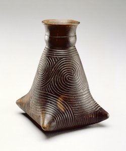 Bottiglia incisa Caddo, 1200-1500 da American School