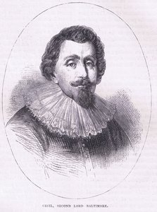 Cecil, secondo Lord Baltimore, illustrazione da Cassell