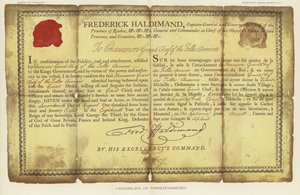 Certificato di Tshekatshakemau