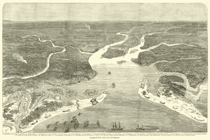 Charleston e i suoi dintorni, luglio 1863 da American School