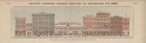 Chesnut Street da Seventh a Sixth (Lato Nord), illustrazione da 