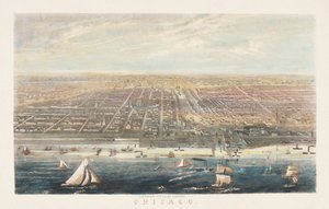 Porto di Chicago dopo il 1856 da American School