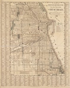Mappa di Chicago da American School