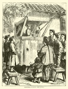 Teatro dei burattini cinese da American School
