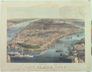 Città di New York, 1856 da American School