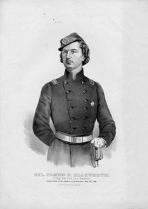 Col. Elmer E. Ellsworth: 1° Reggimento New York Fire Zouaves