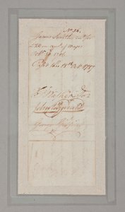 Convenzione Costituzionale: collezione di lettere e documenti firmati da 54 dei 55 delegati alla storica Convenzione del 1787 (penna e inchiostro su carta) da American School