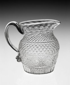 Brocca di crema, c. 1820-1840 da American School