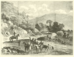 Taglio del Canale Chesapeake e Ohio, luglio 1864 da American School