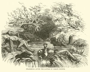 Deadbrook dopo la battaglia della chiesa di Ezra, agosto 1864 da American School