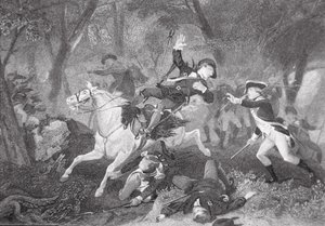 Morte di Patrick Ferguson alla battaglia di King
