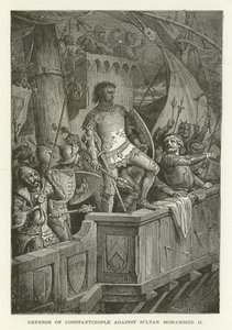 Difesa di Costantinopoli contro il Sultano Maometto II da American School
