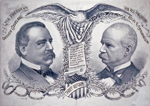 Poster della campagna presidenziale democratica da American School