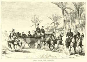 Passeggiata con il Chedivè da American School