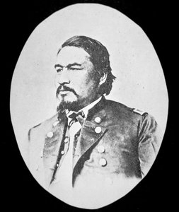 Ely Samuel Parker (1828-95) capo Seneca e commissario federale per gli affari indiani da American School