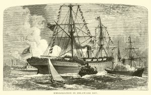 Imbarco nella Baia del Delaware