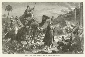 Entrata del Califfo Omar a Gerusalemme da American School
