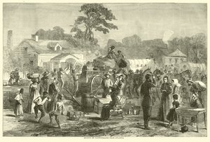 Esodo dei confederati da Atlanta, settembre 1864 da American School