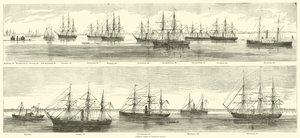 Flotta federale a Hampton Roads, dicembre 1864