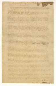 Prima pagina di I delitti della Rue Morgue di Edgar Allan Poe, 1841 da American School