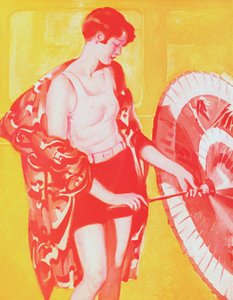 Flapper in costume da bagno da American School