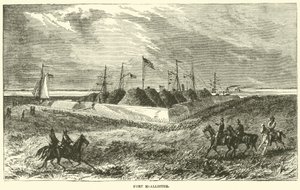 Forte McAllister, novembre 1864 da American School